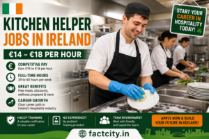 Kitchen Helper Jobs in Ireland