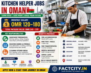 Kitchen Helper Jobs in Oman
