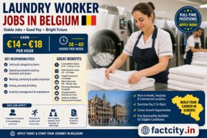 Laundry Worker Jobs in Belgium