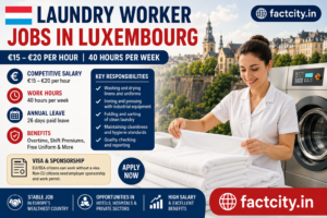 Laundry Worker Jobs in Luxembourg
