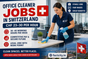 Office Cleaner Jobs in Switzerland