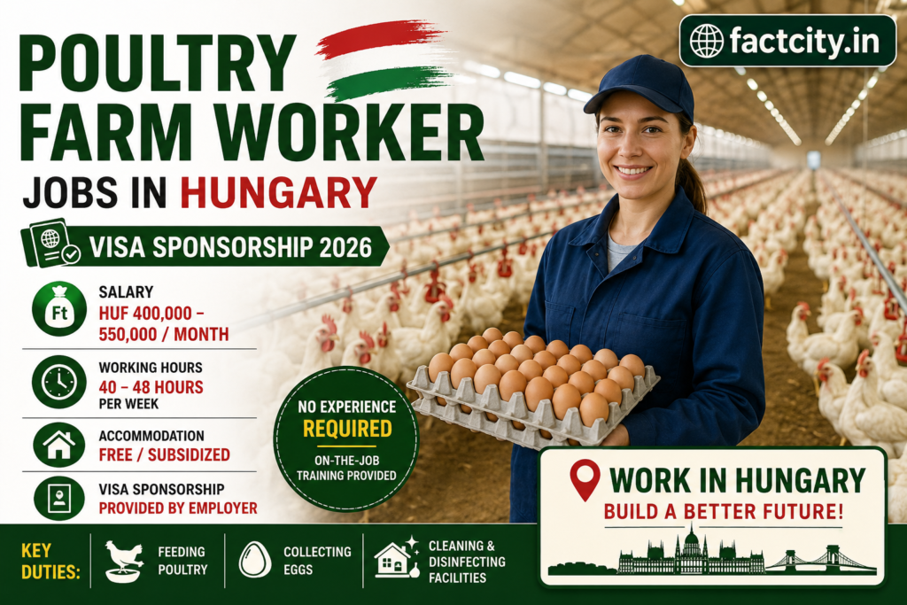 Poultry Farm Worker Jobs in Hungary