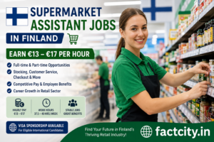 Supermarket Assistant Jobs in Finland