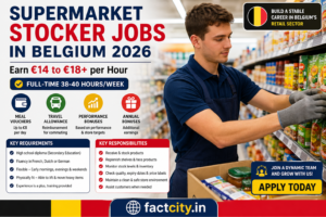 Supermarket Stocker Jobs in Belgium