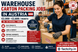 Warehouse Carton Packing Jobs in Austria