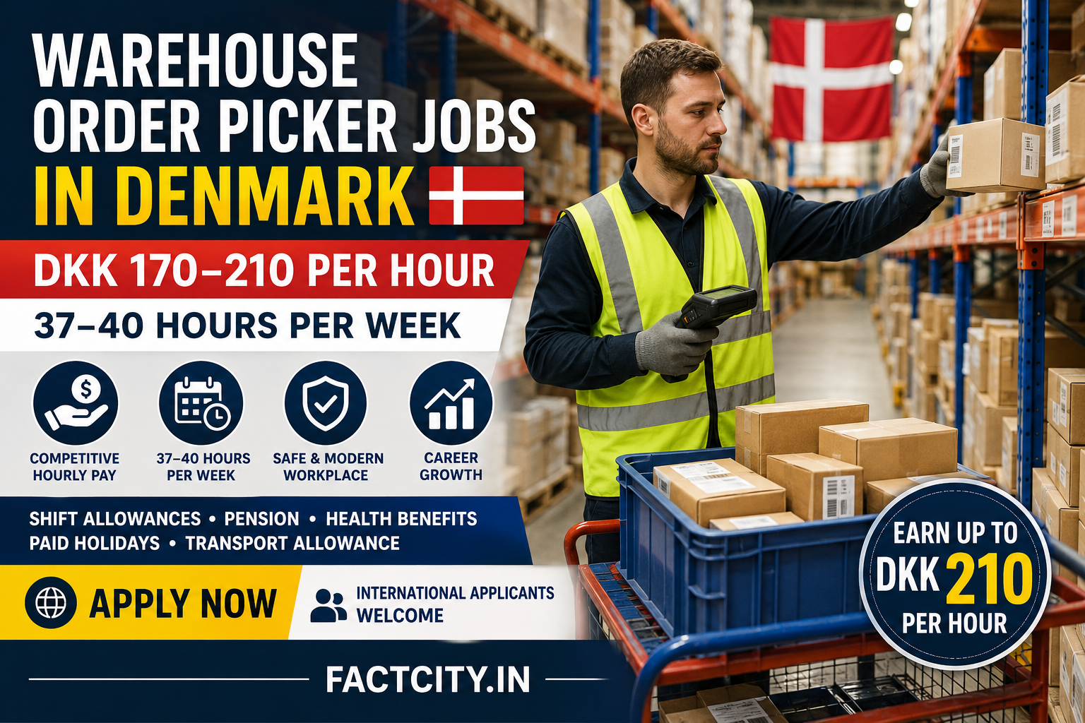 Warehouse Order Picker Jobs in Denmark
