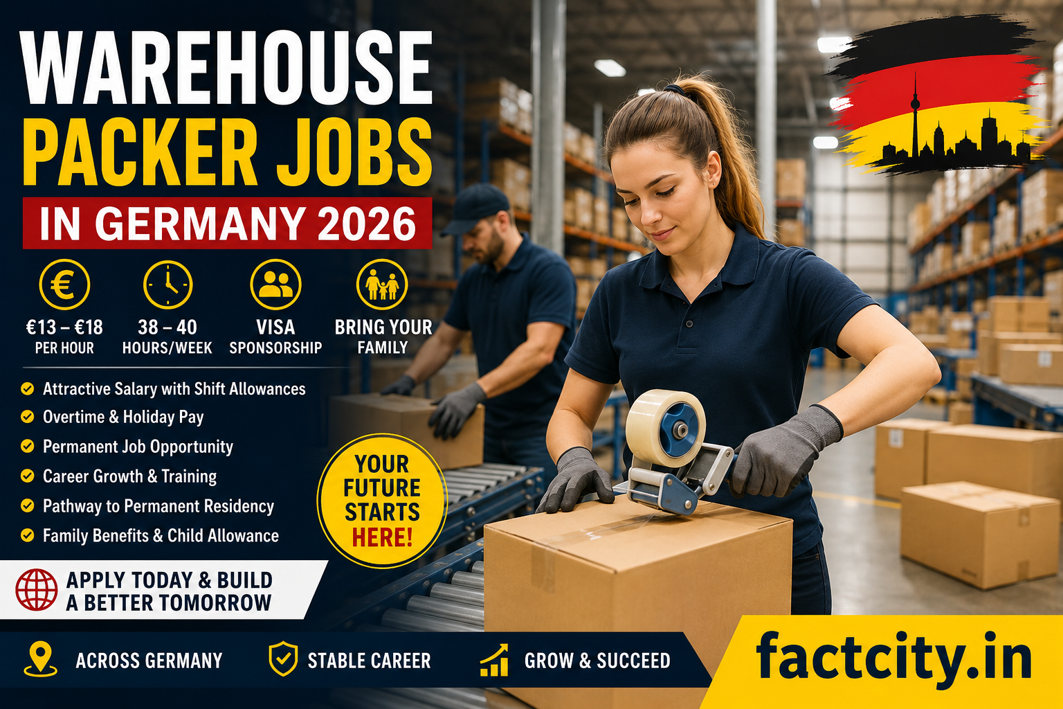 Warehouse Packer Jobs in Germany