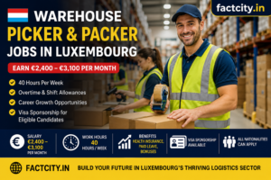 Warehouse Picker & Packer Jobs in Luxembourg