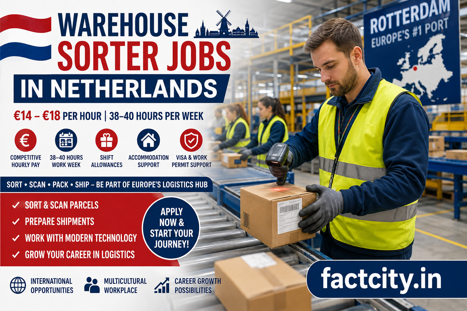 Warehouse Sorter Jobs in Netherlands