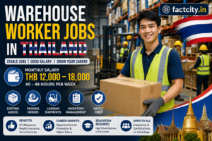 Warehouse Worker Jobs in Thailand