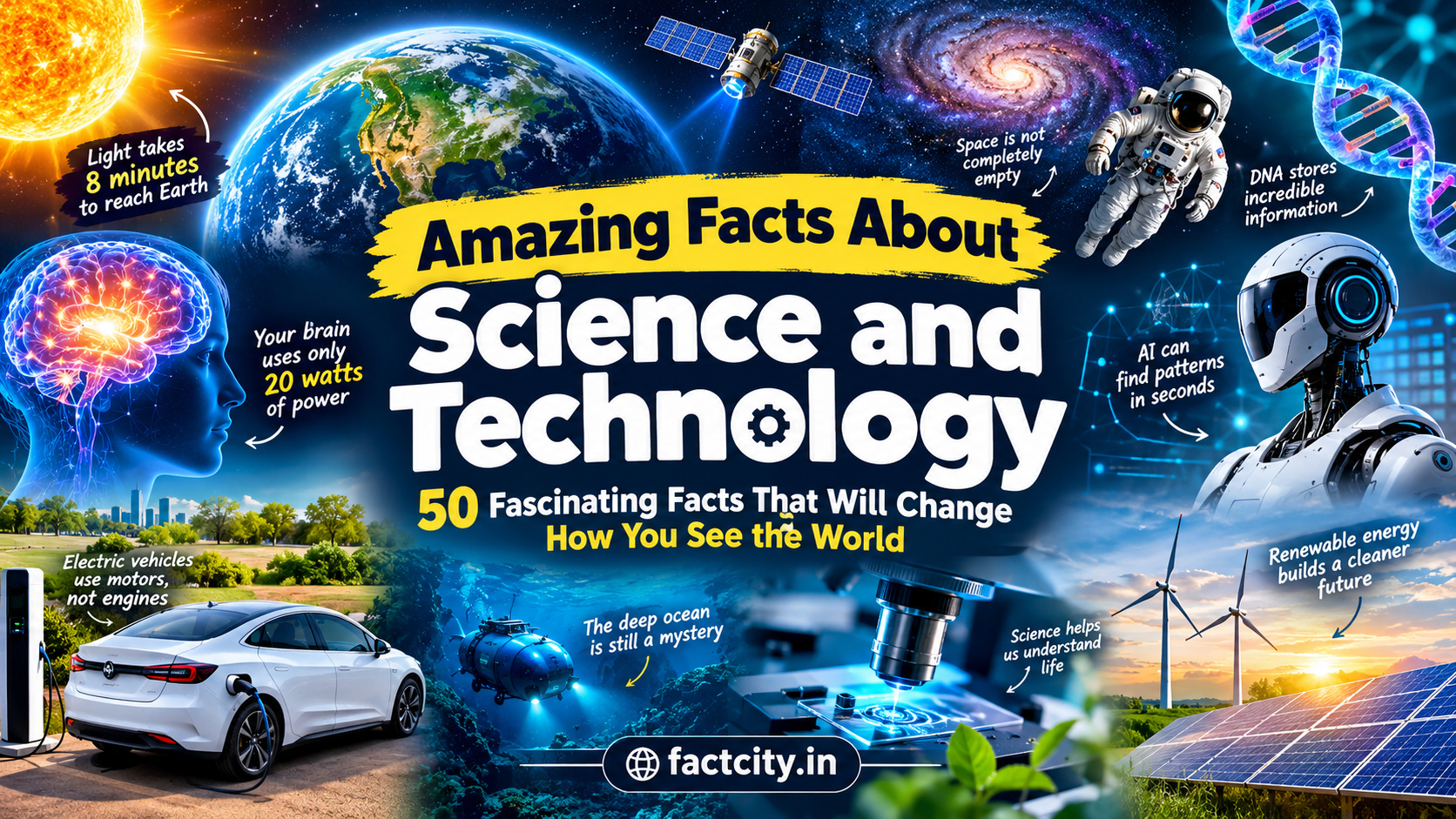 Amazing Facts About Science And Technology