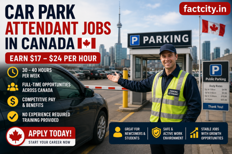 Car Park Attendant Jobs in Canada