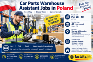 Car Parts Warehouse Assistant Jobs in Poland