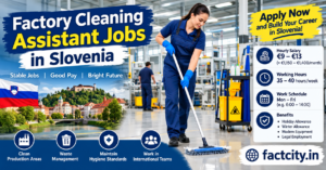 Factory Cleaning Assistant Jobs in Slovenia