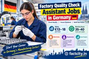 Factory Quality Check Assistant Jobs in Germany