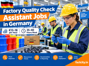 Factory Quality Check Assistant Jobs in Germany