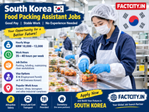 Food Packing Assistant Jobs in South Korea