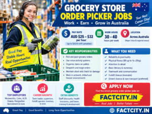 Grocery Store Order Picker Jobs in Australia