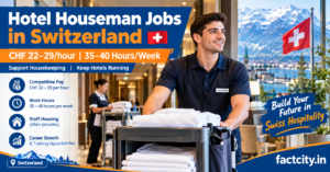 Hotel Houseman Jobs in Switzerland