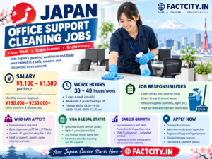 Office Support Cleaner Jobs in Japan