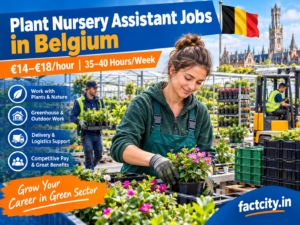 Plant Nursery Assistant Jobs in Belgium