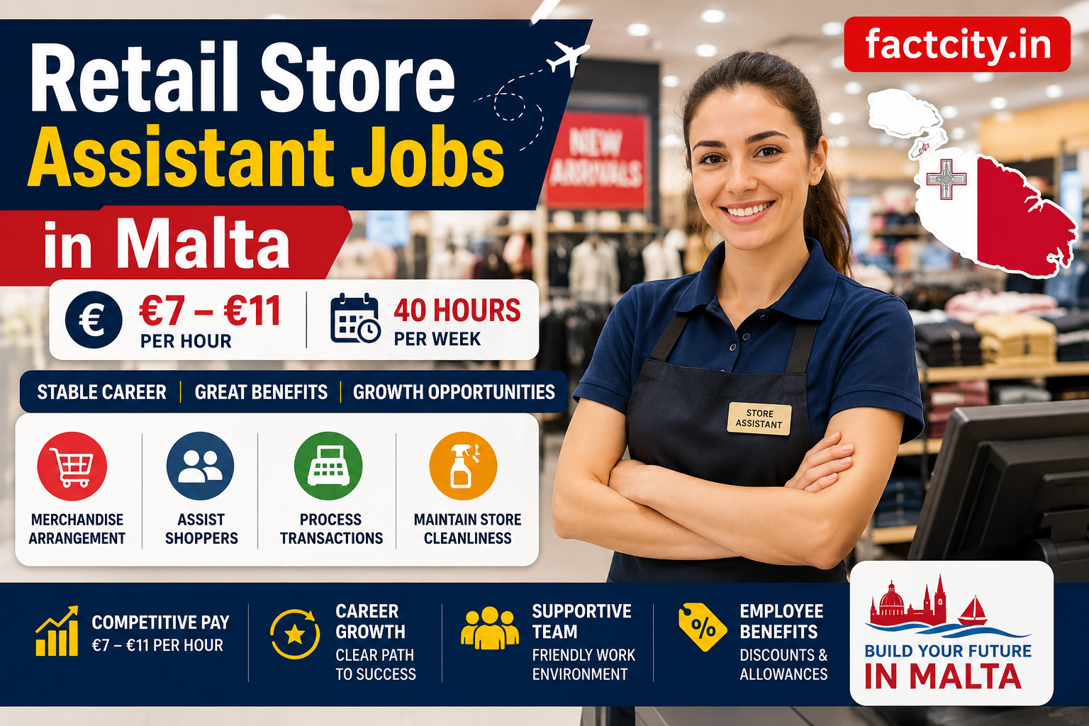 Retail Store Assistant Jobs in Malta