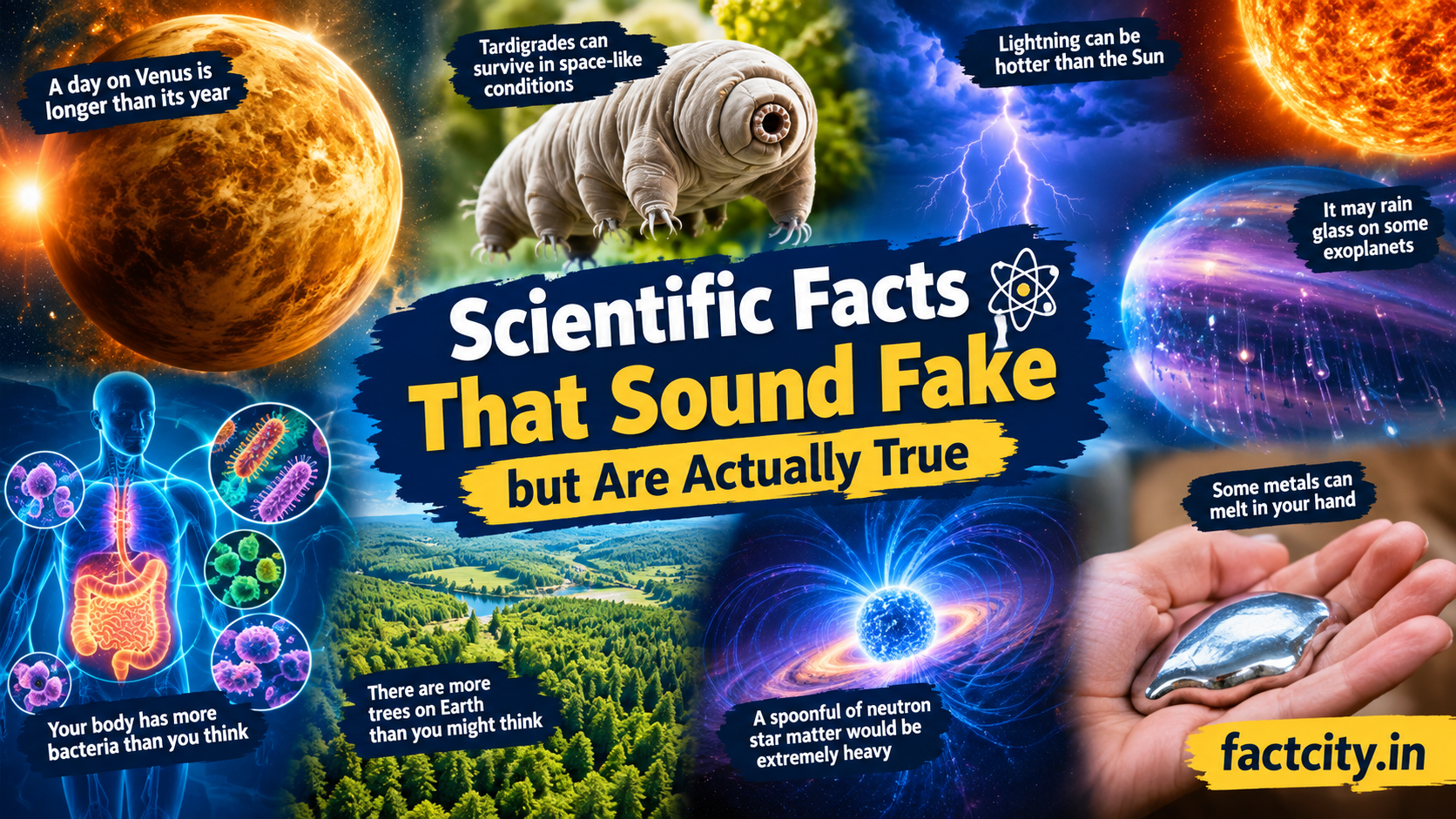 Scientific Facts That Sound Fake