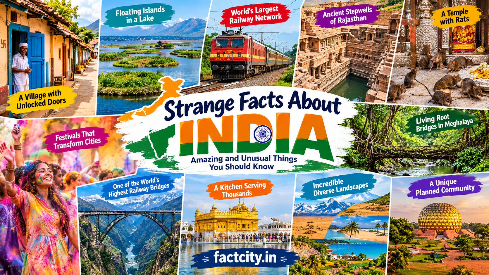 Strange Facts About India