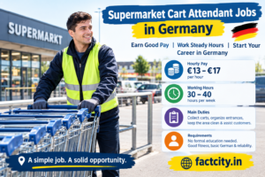 Supermarket Cart Attendant Jobs in Germany