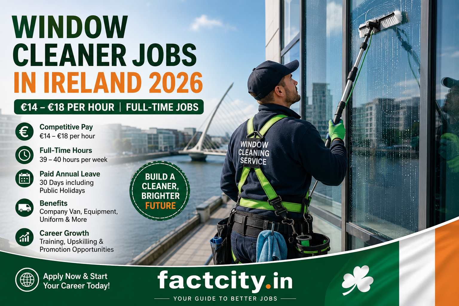 Window Cleaner Jobs in Ireland