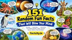 151 random fun facts that will blow your mind