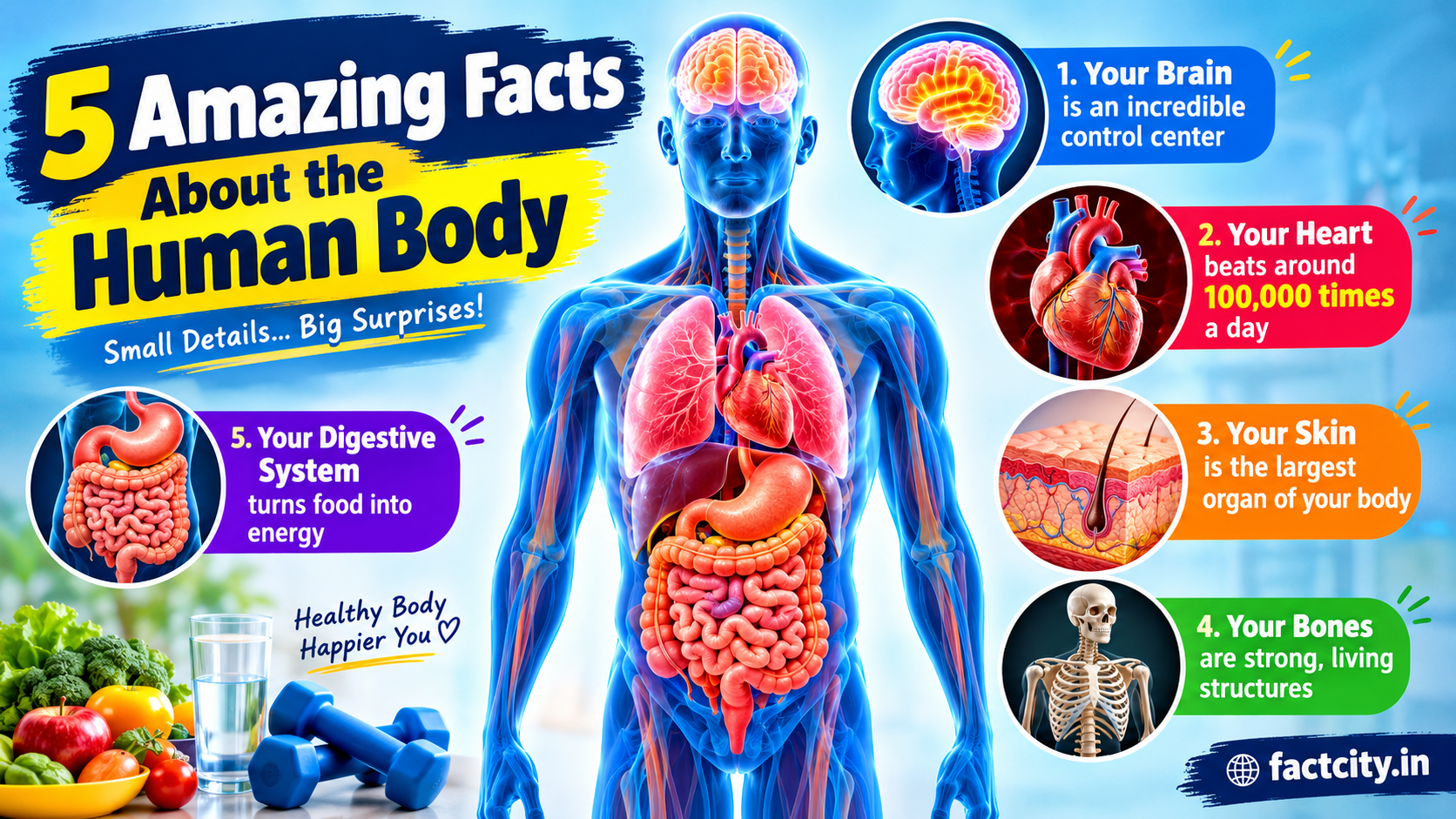 5 Amazing Facts About the Human