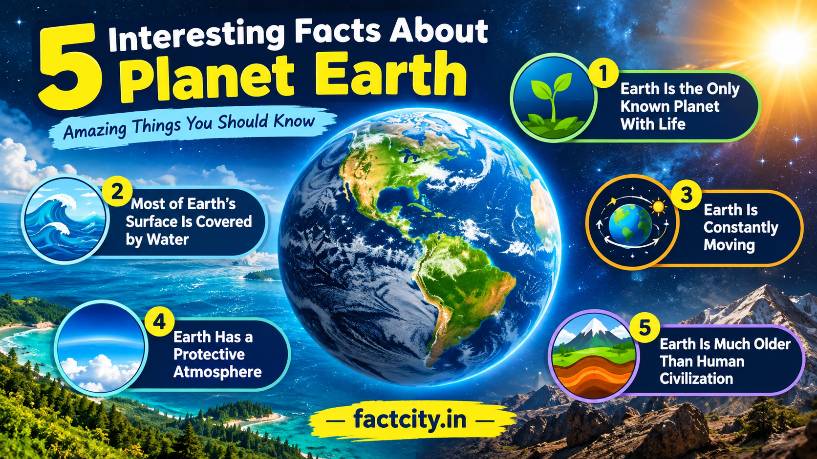 5 Interesting Facts About Planet Earth
