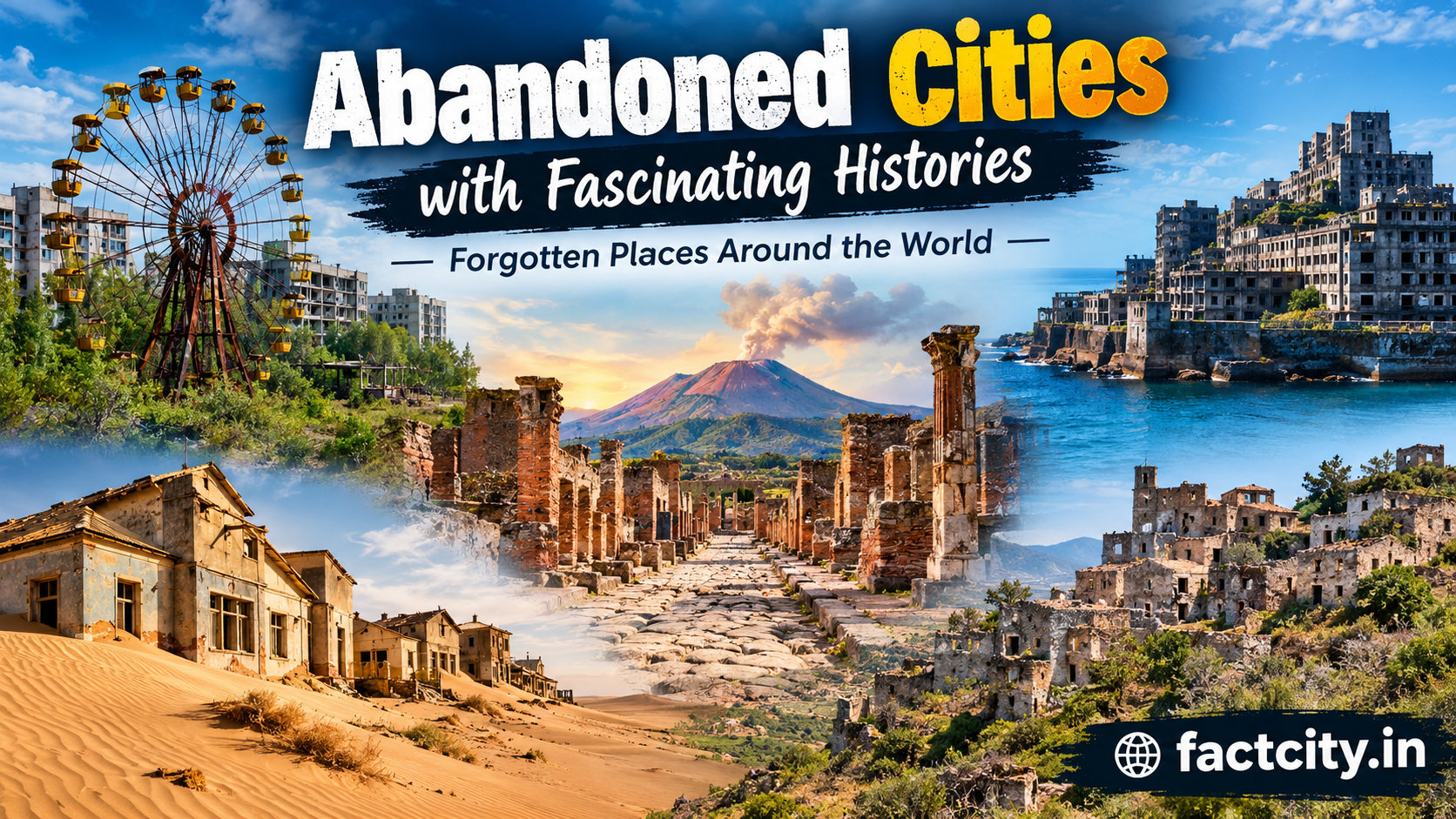 Abandoned Cities with Fascinating Histories