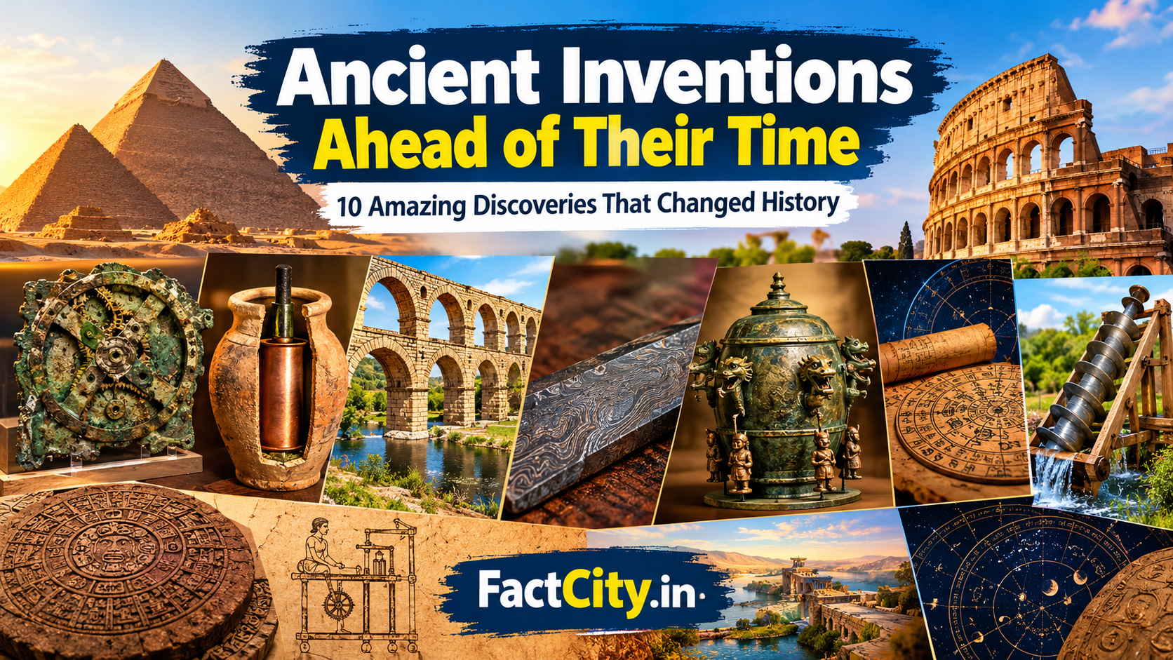 Ancient Inventions Ahead of Their Time