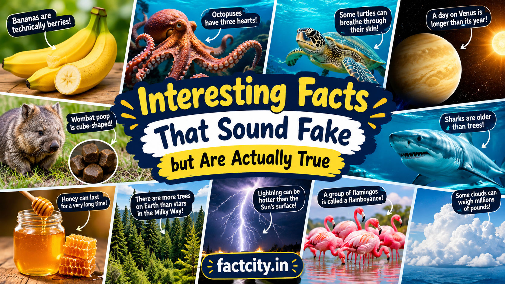 Interesting Facts That Sound Fake