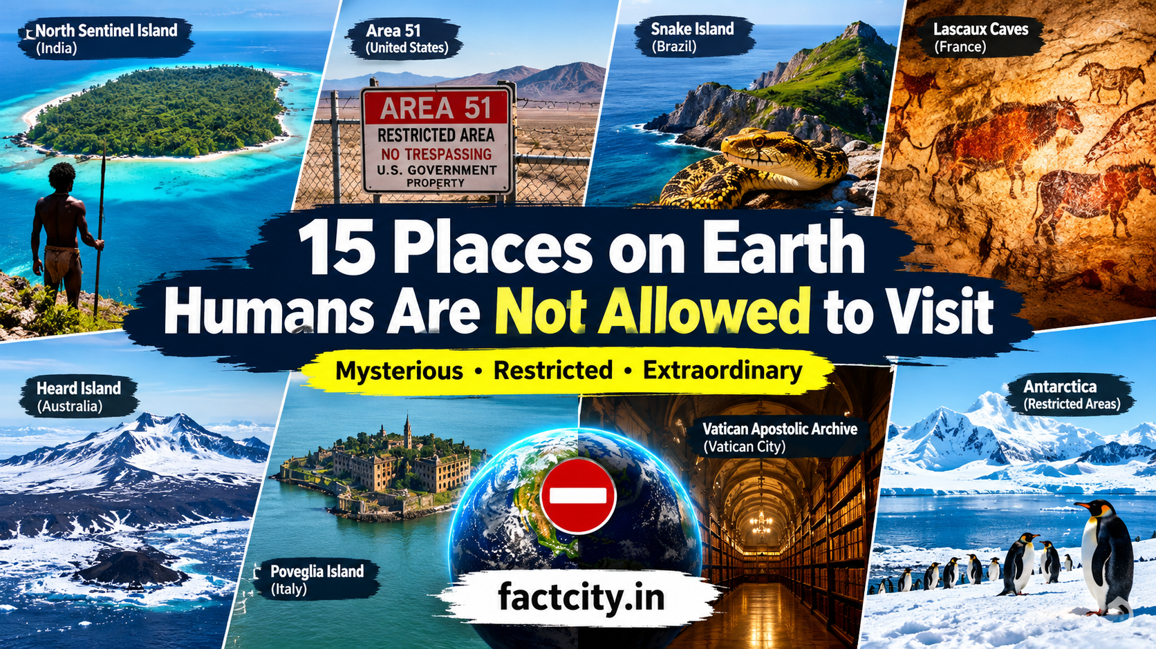 Places on Earth Humans Are Not Allowed to Visit