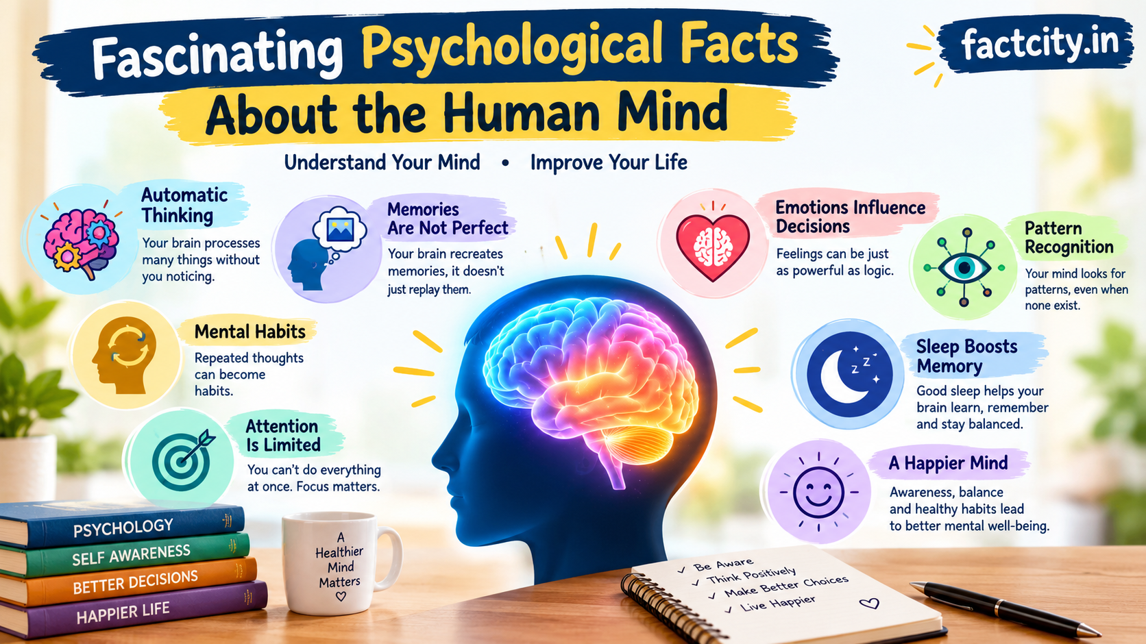 Psychology Facts About the Human Mind