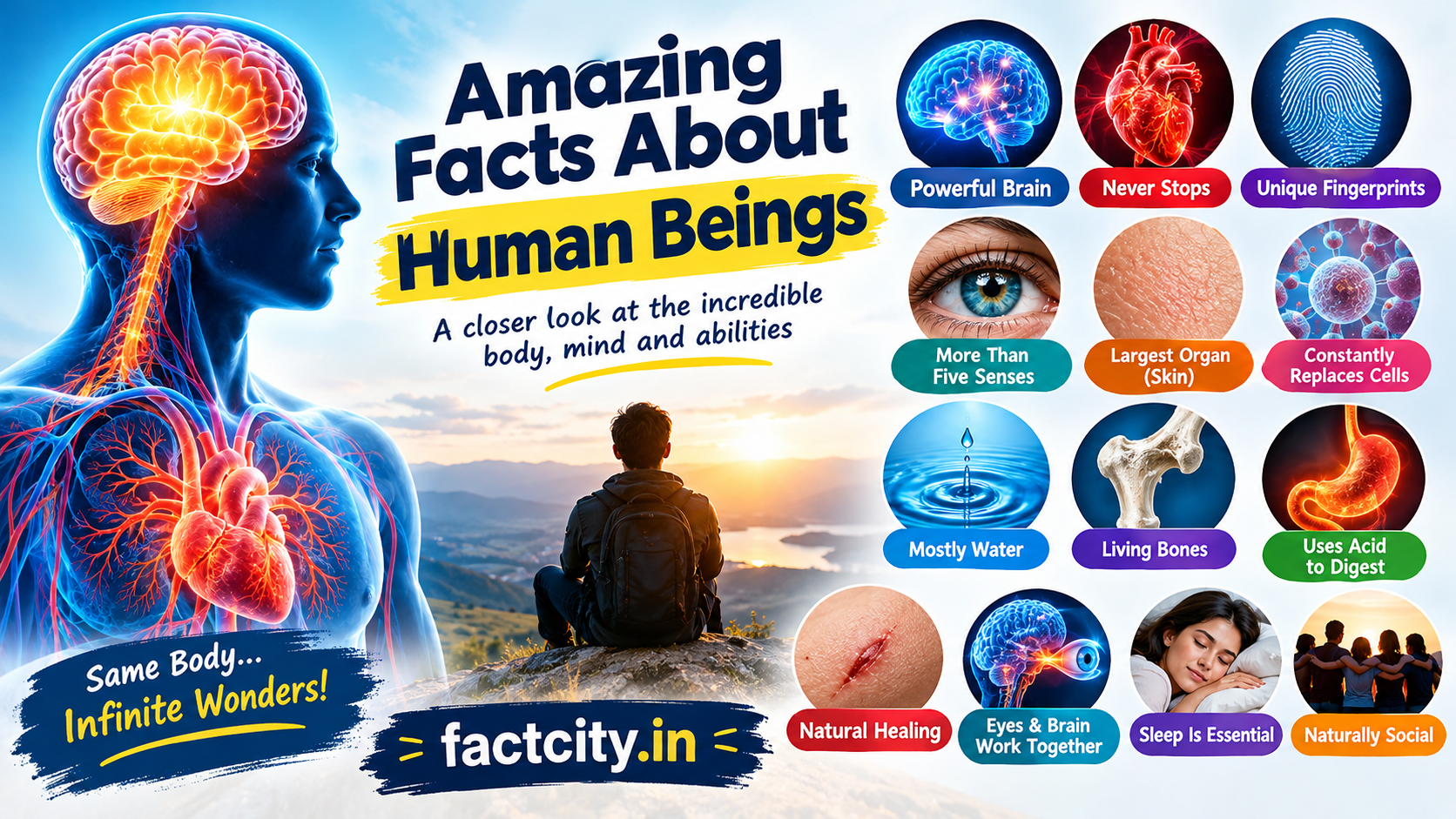 Some Facts About Humans