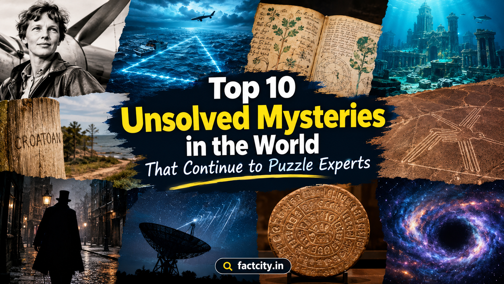Top 10 Unsolved Mysteries in the World