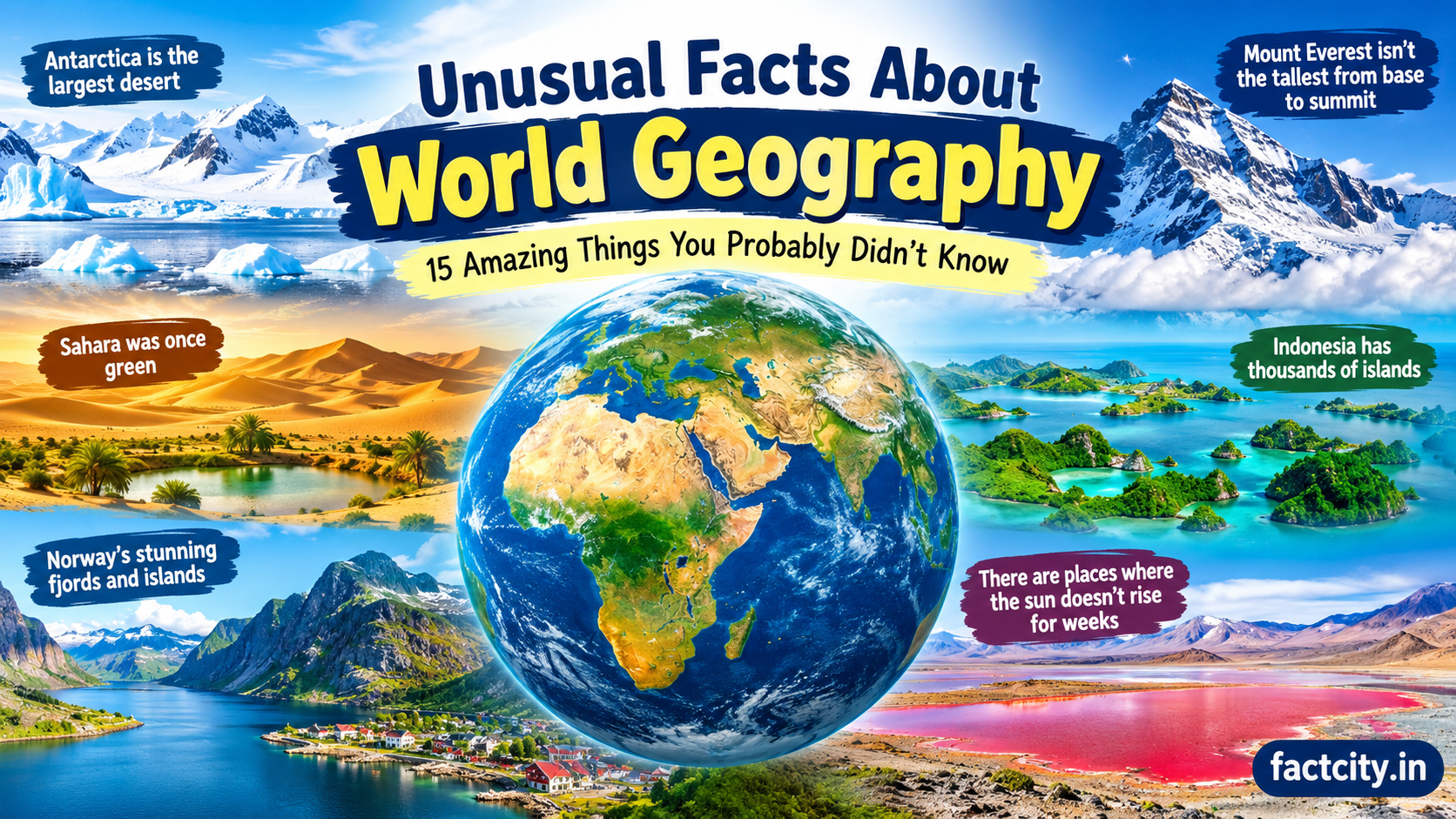 Unusual Facts About World Geography